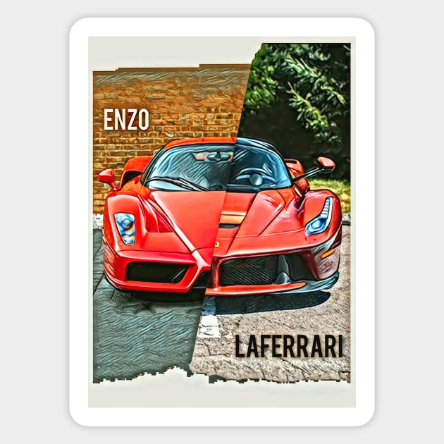 Evolution Ferrari Sticker by d1a2n3i4l5